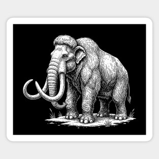 Woolly mammoth Magnet
